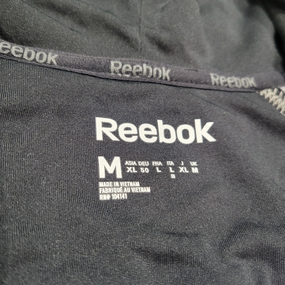 Reebok Men's Gray Zip Hoodie - Size Medium - Picture 6 of 6